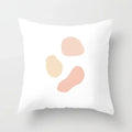Axyaa Geometric Flower Leaves Cushion Cover - Desert Sunrise Cactus Pillowcase