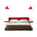 Axyaa Red LED Wall Lights: Industrial Vintage Bedroom Lamp for Hallway, Reading, and Bathroom