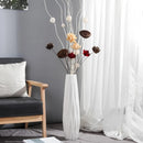 Axyaa 24" Ceramic Tall Floor Vase: Modern Home Decor for Living Room, Bedroom