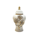 Axyaa Gold-Plated Ceramic Flower Arrangement Vase