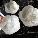 Axyaa Flower Crystal Glass Fruit Plate: Elegant & Modern Snack Dish