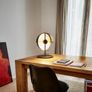 Axyaa Glass Hemisphere LED Floor Lamp - Industrial Corner Room Decoration Light