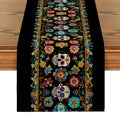 Axyaa Halloween Skulls Table Runner for Kitchen and Dining Room