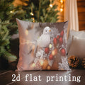 Axyaa Floral Festive Pillow Covers for Sofa Bedroom Car Cushion - Rectangular