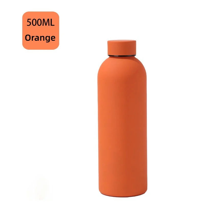 Axyaa 500ml Stainless Steel Vacuum Insulated Thermos Cup - Hot & Cold Sports Travel Mug