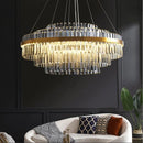 Axyaa Crystal Chandeliers for Modern Luxury Living & Dining Rooms