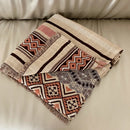 Axyaa 4-Layer Cotton Gauze Fringed Blanket for Spring & Summer