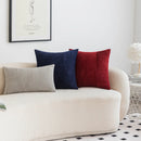 Axyaa Corduroy Throw Pillow Covers Striped Patchwork Farmhouse Classic