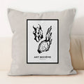 Axyaa Fruit Hot Dog Food Pillowcase Square Cushion Cover Home Decor Sofa Pillows