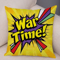 Axyaa Letters Print POP ART Pillowcase - Home Decor Cushion Cover