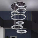 Axyaa LED Pendant Chandeliers for Staircase and Living Room Decor