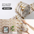 Sxp Foam Wall Sticker by Axyaa: 3D Panel, Easy DIY, Self Adhesive Skirting Board
