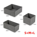 Axyaa Clothing Drawer Organizer Box for Underwear Socks Bras Pants Scarves Ties & Jeans