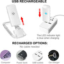 Axyaa Book Light: LED Clip-on Reading Light for Books in Bed, 3 Brightness Levels
