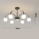 Axyaa LED Chandeliers for Modern Home Decor, Indoor Pendant Light Lamps for Living & Dining Room