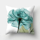 Axyaa Floral Print Polyester Pillow Cover for Home & Office Décor