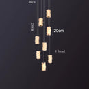 Axyaa Modern LED Pendant Chandeliers for Living and Dining Room Lightning