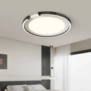 Axyaa Glossy LED Ceiling Light - Dimmable Modern Surface Mounted Fixture