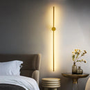 Axyaa Modern LED Indoor Wall Lamp, 350° Rotating Wall Sconce for Bedroom & Living Room