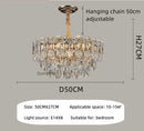 Axyaa Crystal Chandeliers: Modern Luxury LED Home Lighting