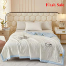Axyaa All-Season Universal Air Conditioner Quilt with Washable Cotton Single Quilt