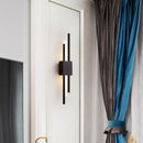 Axyaa Modern Iron Wall Sconce LED Light Fixture for Living Room, Minimalist Design