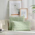 Axyaa Retro Fluffy Soft Pillowcase 45*45cm 50*30cm for Sofa Couch Home Decor