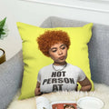 Axyaa Decorative Pillow Covers 40x40 50x50 45*45 - Ice Spice Design for Bed & Sofa