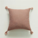 Axyaa Tassel Cushion Cover 45x45cm Light Luxury Sofa Pillow Case