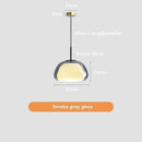 Axyaa Nordic Glass Chandelier Pendant Light Double Layer E27 Restaurant Kitchen Lighting