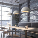 Axyaa Nordic Wabi Sabi Pendant Lamps LED Ceiling Chandelier for Modern Living Room