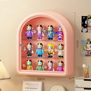 Axyaa Transparent Dustproof Magnetic Suction Display Rack for Figurines and Collectibles