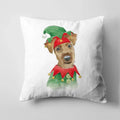Axyaa Christmas Cute Dog Pillow Cushion Cover