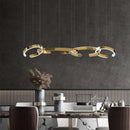 Axya Modern LED Pendant Chandelier for Living Room Dining Bedroom - Dimmable Luxury Fixture