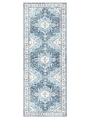 Axyaa Bohemian Style Runner Rug Retro Light Luxury Kitchen Carpets
