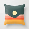 Axyaa Medieval Geometric Throw Pillow Covers for Home Sofa Chair Decor