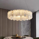 Modern Marble Ceiling Chandelier for Living Room and Dining Area by Axyaa
