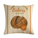 Axyaa Delicious Donuts Printed Cushion Cover Home Decor 45X45CM