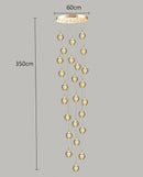 Axyaa Ring LED Pendant Light Chandeliers for Modern Living & Dining Room Lighting