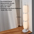 Axyaa Contemporary LED Floor Lamp for Luxurious Home Decor