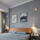 Axyaa Crystal Wall Lamp LED Modern Lighting for Living Bedroom, Stairway, Aisle, & More