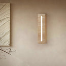 Axyaa Japanese Style LED Natural Stone Wall Sconce - Warm Home Decor