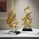 Axyaa Chinese Style Home Decor Ornaments: Antique Shelves, High-End Handicrafts for Living Room & Office