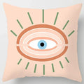 Axyaa Geometric Pattern Plush Cushion Cover for Home Decor 45x45cm