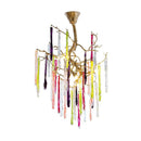 Axyaa Tree Branches Gold Ceiling Light - Modern Crystal Flush Mount