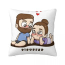 Axyaa Square Pillowcase Comfort Cushion Cover Polyester Throw Pillow for Home Sofa