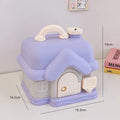 Axyaa Large Cute Piggy Bank Lock Box Adult Kids Women Birthday Gift