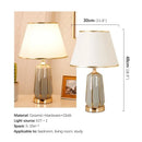 Axyaa Luxe Ceramic Table Lamp for Elegant Living Spaces