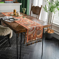 Axyaa Ethnic Tassel Jacquard Table Runner for Home Party Decor