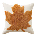 Axyaa Halloween Pumpkin Circle Velvet Embroidered Pillowcase